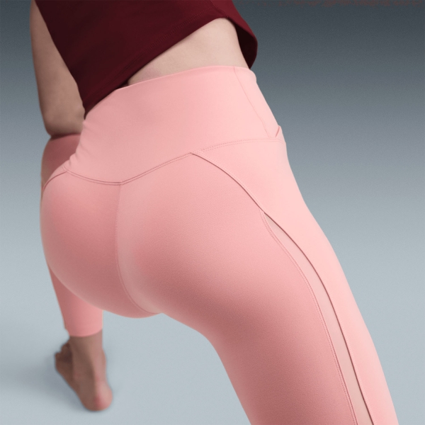Nike One Dri-FIT 7/8 Tights - Rust Pink/Canyon Rust