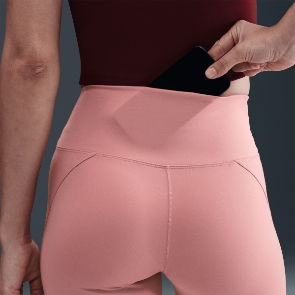 Nike One Dri-FIT 7/8 Tights - Rust Pink/Canyon Rust