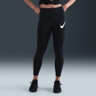 Nike Dri-FIT Tempo Swoosh 7/8 Tights - Black/Reflective Silver/White