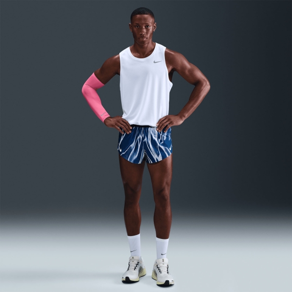 Nike AeroSwift 2in Pantaloncini - Coastal Blue/White