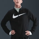 Nike Tempo Swoosh Giacca - Black/White