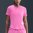 Nike Tempo Swoosh T-Shirt - Playful Pink/White