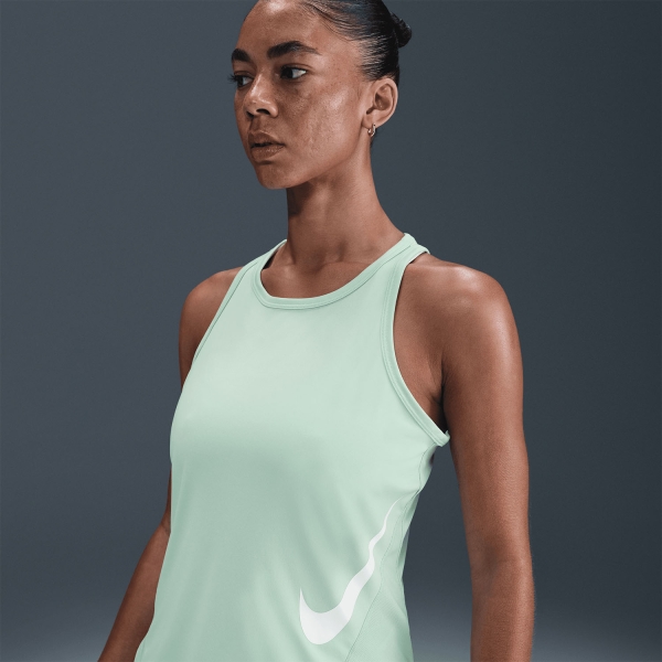 Nike Tempo Swoosh Tank - Mint Foam/White