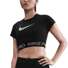 Nike Pro Dri-FIT Maglietta - Black/White