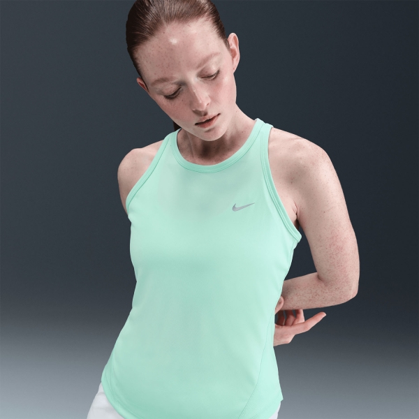 Nike Tempo Dri-FIT Canotta - Mint Foam/Reflective Silver