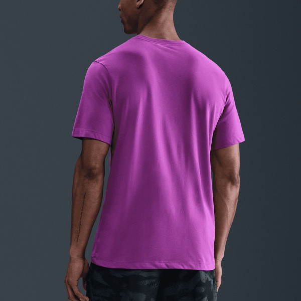 Nike Dri-FIT Pro Logo Maglietta - Bold Berry