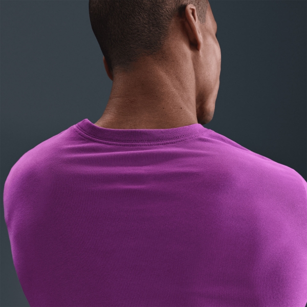 Nike Dri-FIT Pro Logo Maglietta - Bold Berry
