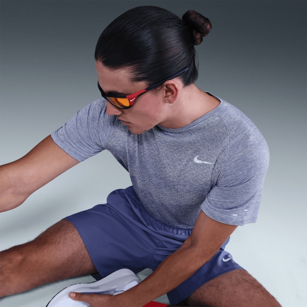 Nike Dri-FIT ADV Stride Maglietta - World Indigo/Heather/Reflective Silver