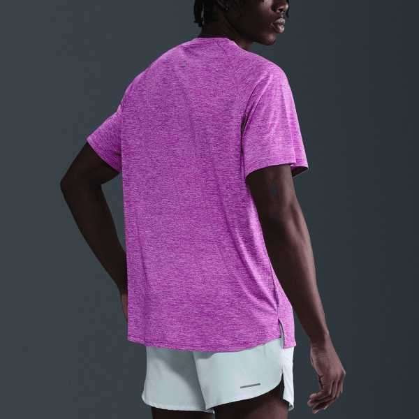 Nike Dri-FIT ADV Stride Maglietta - Vivid Purple/Heather/Reflective Silver