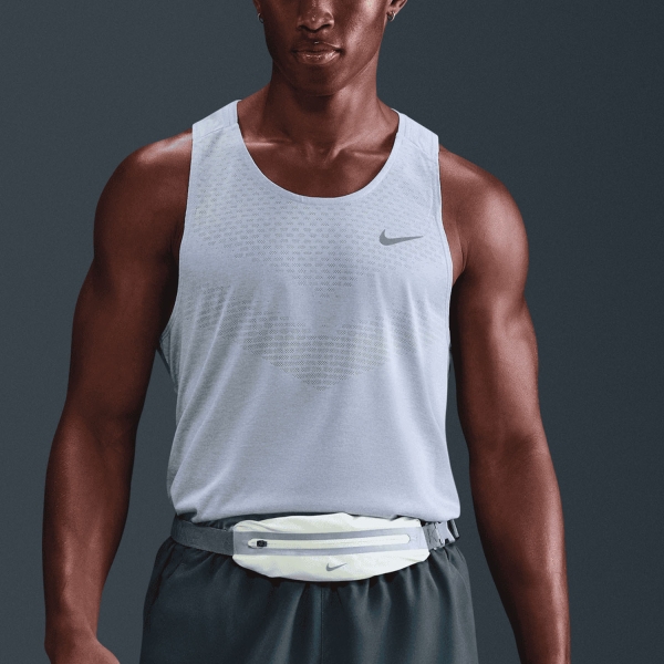 Canotta Running Uomo Nike DriFIT ADV Stride Canotta  Ghost/Heather/Reflective Silver HV5210057