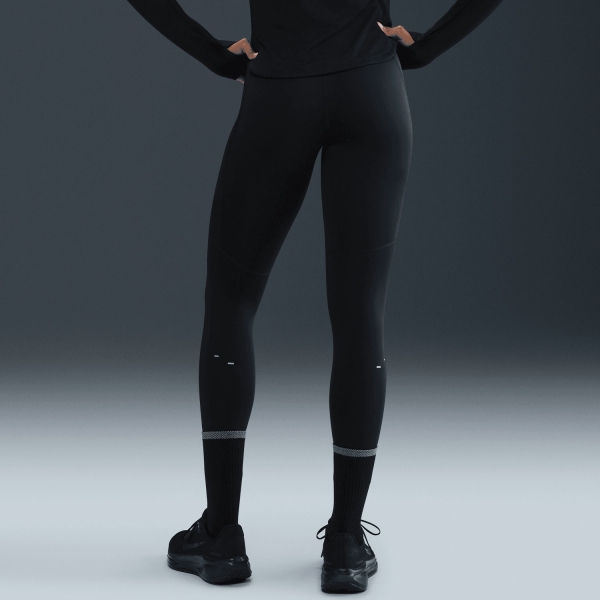 Nike Dri-FIT Tempo 7/8 Tights - Black/Reflective Silver