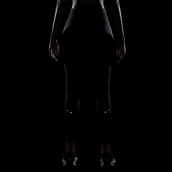 Nike Dri-FIT Tempo 7/8 Tights - Black/Reflective Silver