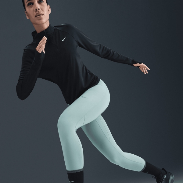 Nike nike Dri-FIT Tempo 7/8 Tights - Cannon/Reflective Silver
