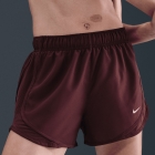 Nike Tempo 3in Pantaloncini - Burgundy Crush/Reflective Silver