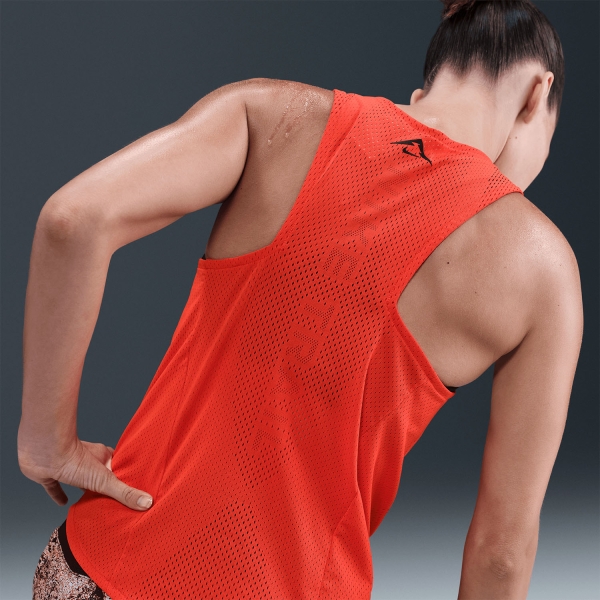 Nike Trail Dri-FIT ADV Canotta - Picante Red/Black
