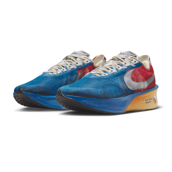 Nike Vaporfly 4 SE - Clear/Mountain Blue/Fire Red