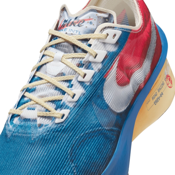 Nike Vaporfly 4 SE - Clear/Mountain Blue/Fire Red