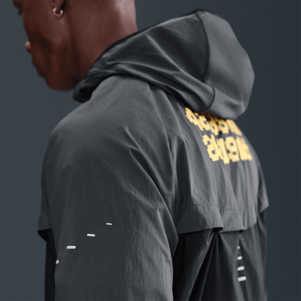 Nike City Marathon Giacca - Black/Anthracite/Lightening