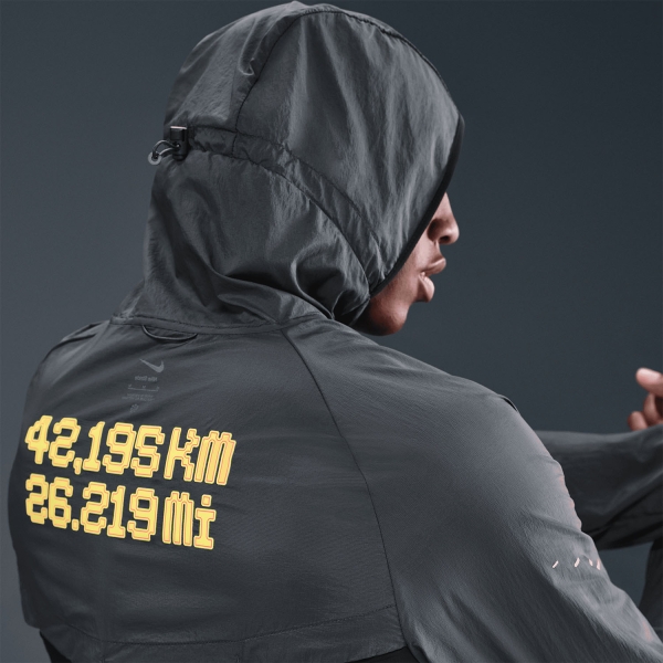 Nike City Marathon Giacca - Black/Anthracite/Lightening