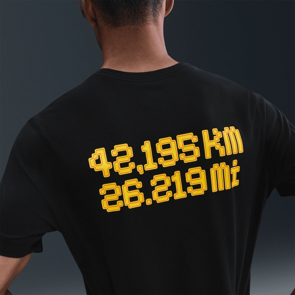 Nike City Marathon Dri-FIT Maglietta - Black/Lightening