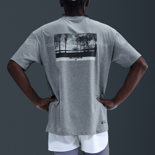 Nike M90 T-Shirt - Dark Grey Heather