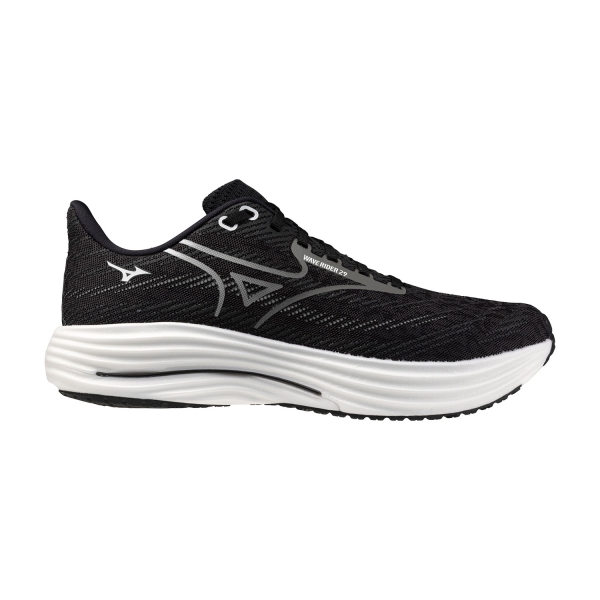 Scarpe Running Neutre Uomo Mizuno Wave Rider 29  Black Sand/Quiet Shade/Black J1GC250302