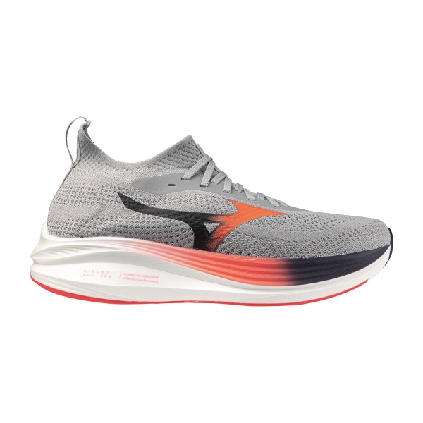 Scarpe Running Performance Uomo Mizuno Neo Zen  Odyssey Grey/Silver/Citrus J1GC258651
