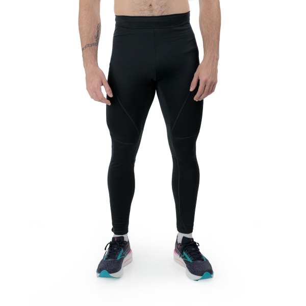 Pantaloni e Tights Running Uomo Mizuno Active Warmalite Tights  Black J2GBC50309