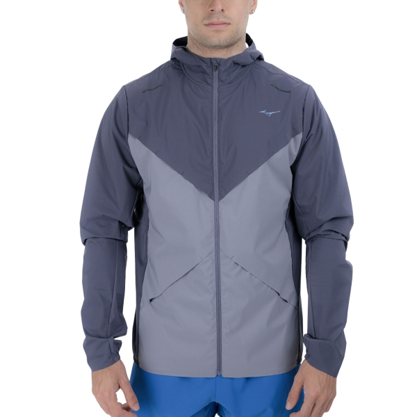Giacca Running Uomo Mizuno Tech Thermal Charge Giacca  Quicksilver J2GEC50206