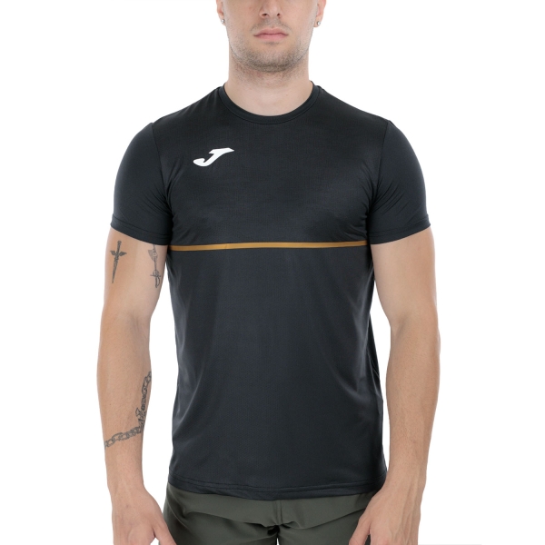Maglietta Running Uomo Joma Record III Maglietta  Black 104290.100