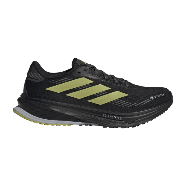 Scarpe Running Neutre Uomo adidas Supernova Rise GTX  Core Black/Preloved Lime/Carbon JR9598