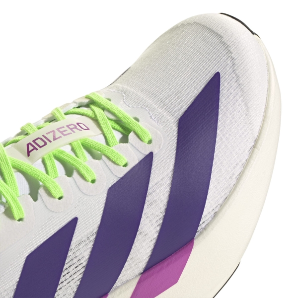 adidas adizero Evo SL - FTWR White/Collegiate Purple/Purple Burst