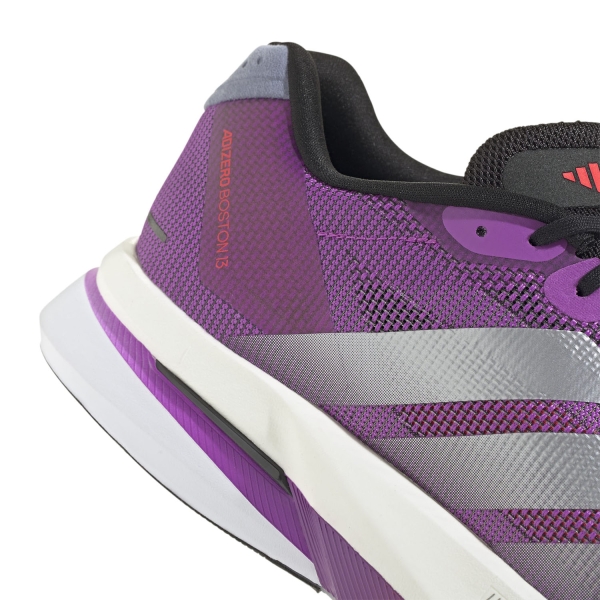 adidas adizero Boston 13 - Purple Burst/Silver Metallic/Lucid Red