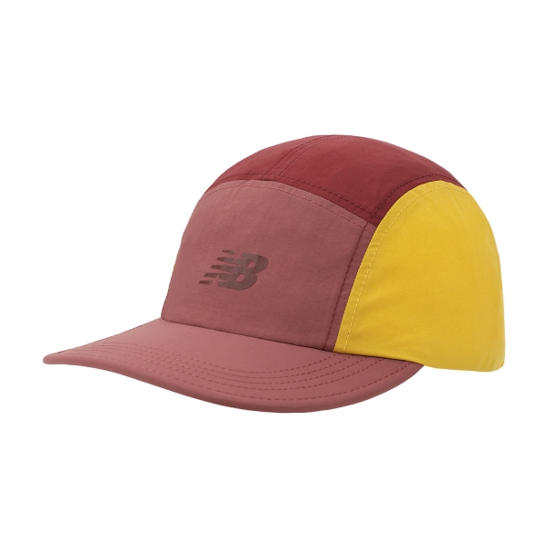 Cappellini e Visiere New Balance Everyday Cappello  Washed Burgundy/Monarch Burgundy/Baroque Gold LAH41003WAD