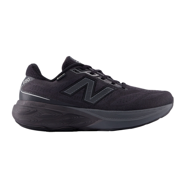 Men's Neutral Running Shoes New Balance Fresh Foam X 880 v15 GTX  Black/Castlerock/Silver Metallic M880GB15