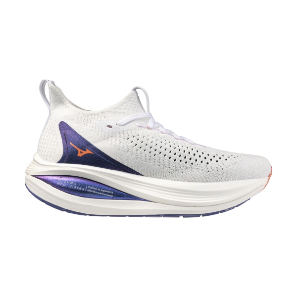 Scarpe Running Performance Donna Mizuno Neo Vista 2  White/Striking Coral/Iris Bloom J1GD253421