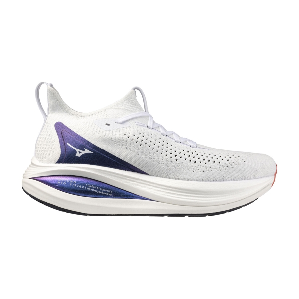Scarpe Running Performance Uomo Mizuno Neo Vista 2  White/Iris Bloom J1GC253401