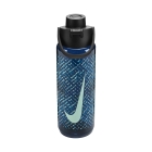 Nike Renew Recharge Chug Graphic 700 ml Cantimplora - Graphic Blue Void/Black/Green Abyss/Mint Foam