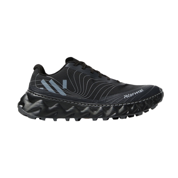 Scarpe Trail Running Uomo NNormal Tomir 2.0  Black/White N2ZTR25001