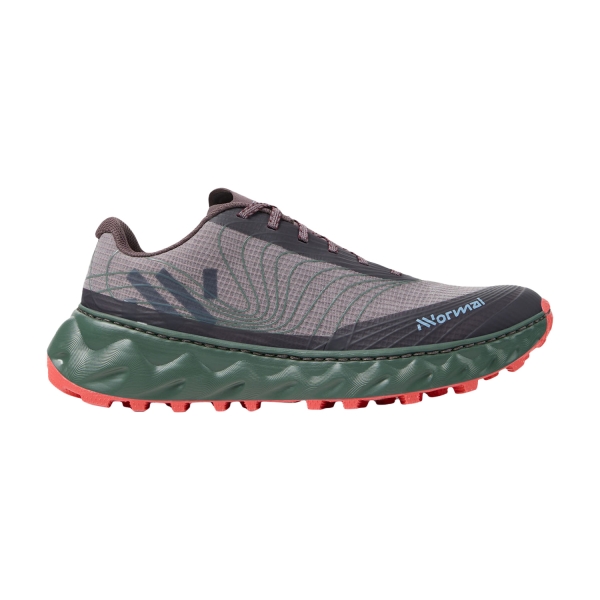 Scarpe Trail Running Uomo NNormal Tomir 2.0  Burgundy N2ZTR25004