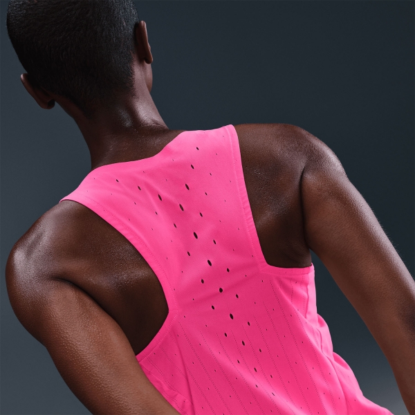Nike AeroSwift Pro Canotta - Hyper Pink/Black