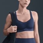 Nike Alate Reggiseno Sportivo - Midnight Navy/White