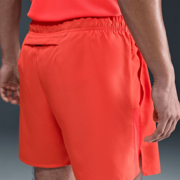 Nike Challenger 2 in 1 5in Shorts - Bright Crimson/Reflective Silver