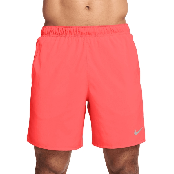Pantaloncino Running Uomo Nike Challenger Logo 7in Pantaloncini  Bright Crimson/Reflective Silver DV9359635