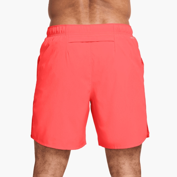 Nike Challenger Logo 7in Pantaloncini - Bright Crimson/Reflective Silver