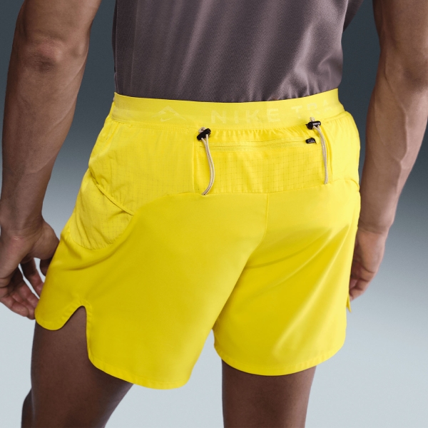 Nike Dri-FIT ADV Second Sunrise 5in Pantaloncini - Lightening/Desert Khaki/Black
