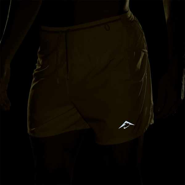 Nike Dri-FIT ADV Second Sunrise 5in Pantaloncini - Lightening/Desert Khaki/Black