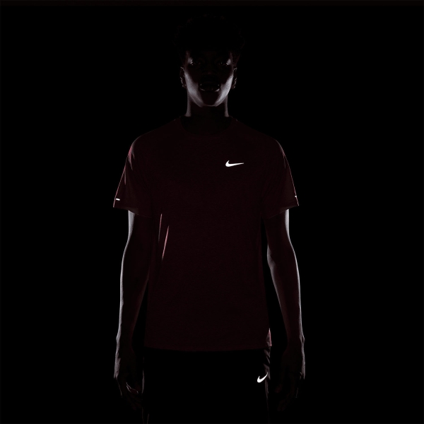 Nike Dri-FIT ADV Stride Maglietta - Bright Crimson/Heather/Reflective Silver