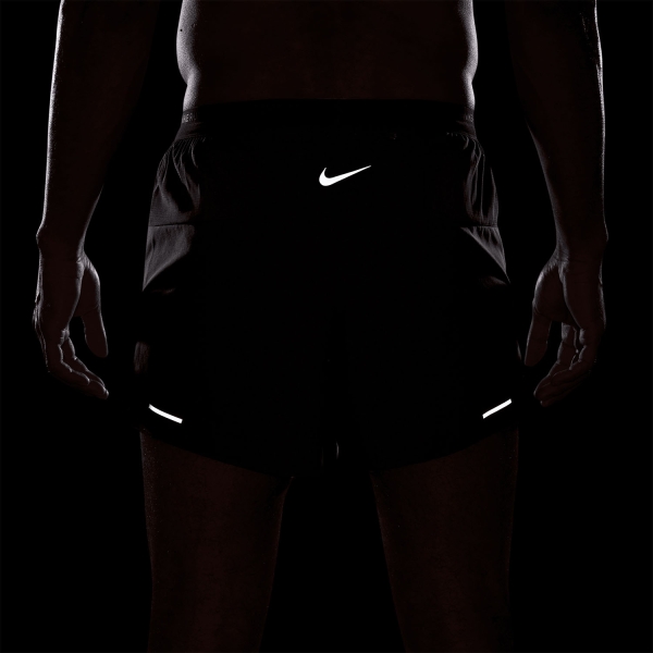 Nike Dri-FIT Energy Stride 5in Shorts - Black/Bright Crimson