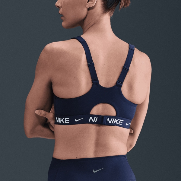 Nike Dri-FIT Indy Reggiseno Sportivo - Midnight Navy